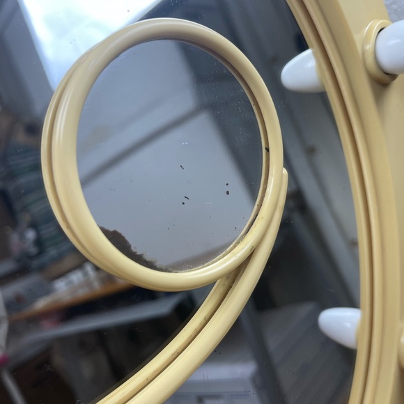 Vintage l 60s Femme-Lite Oval Hollywood Glamour Gal Pinup Lighted Vanity Mirror - Picture 8 of 14